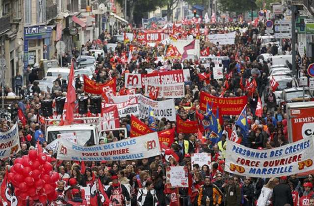 ?Eiffel Tower, schools, airports shut as thousands take to French streets in nationwide strike